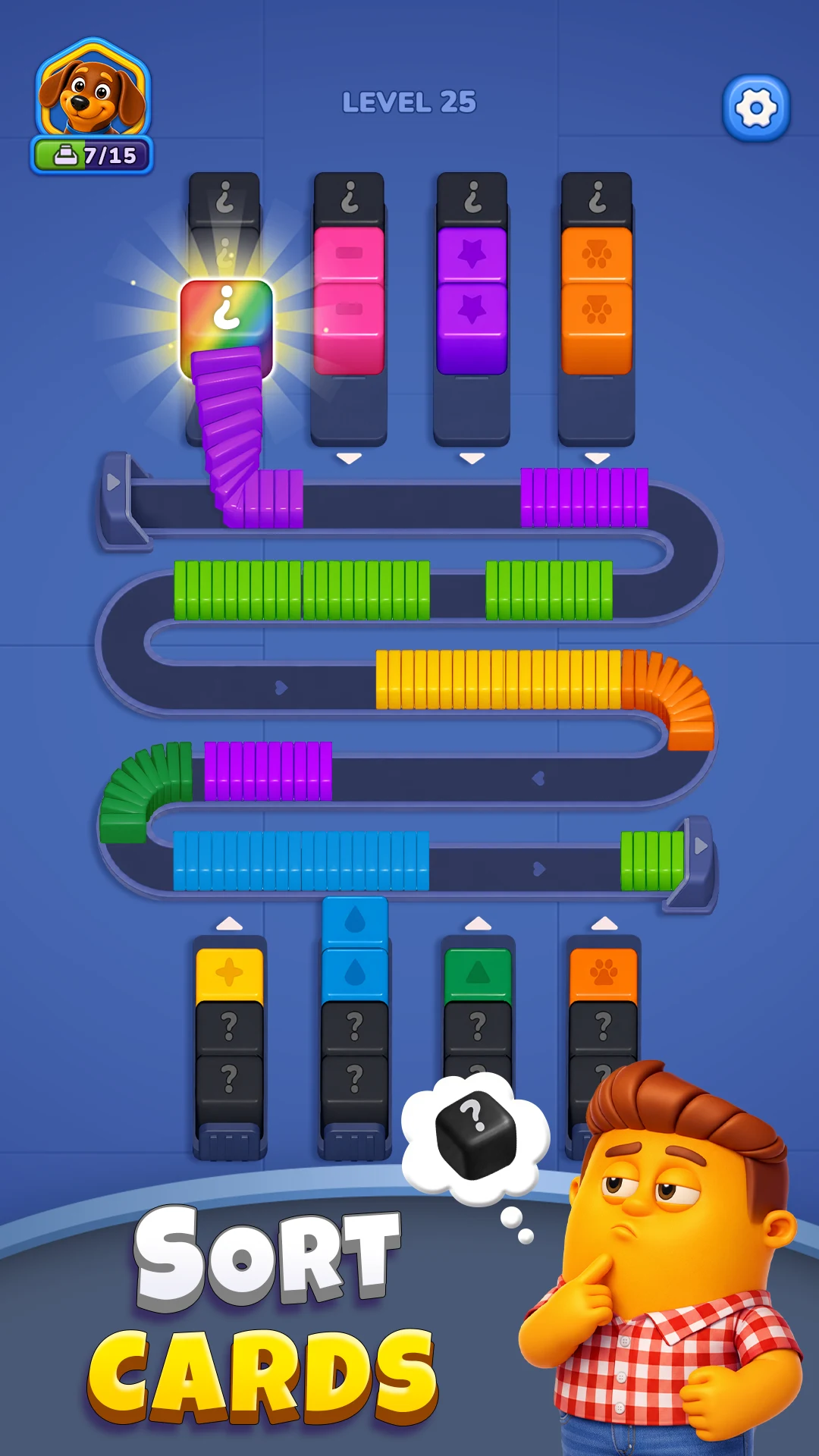 Loop Master™: Color Jam Sort screenshot