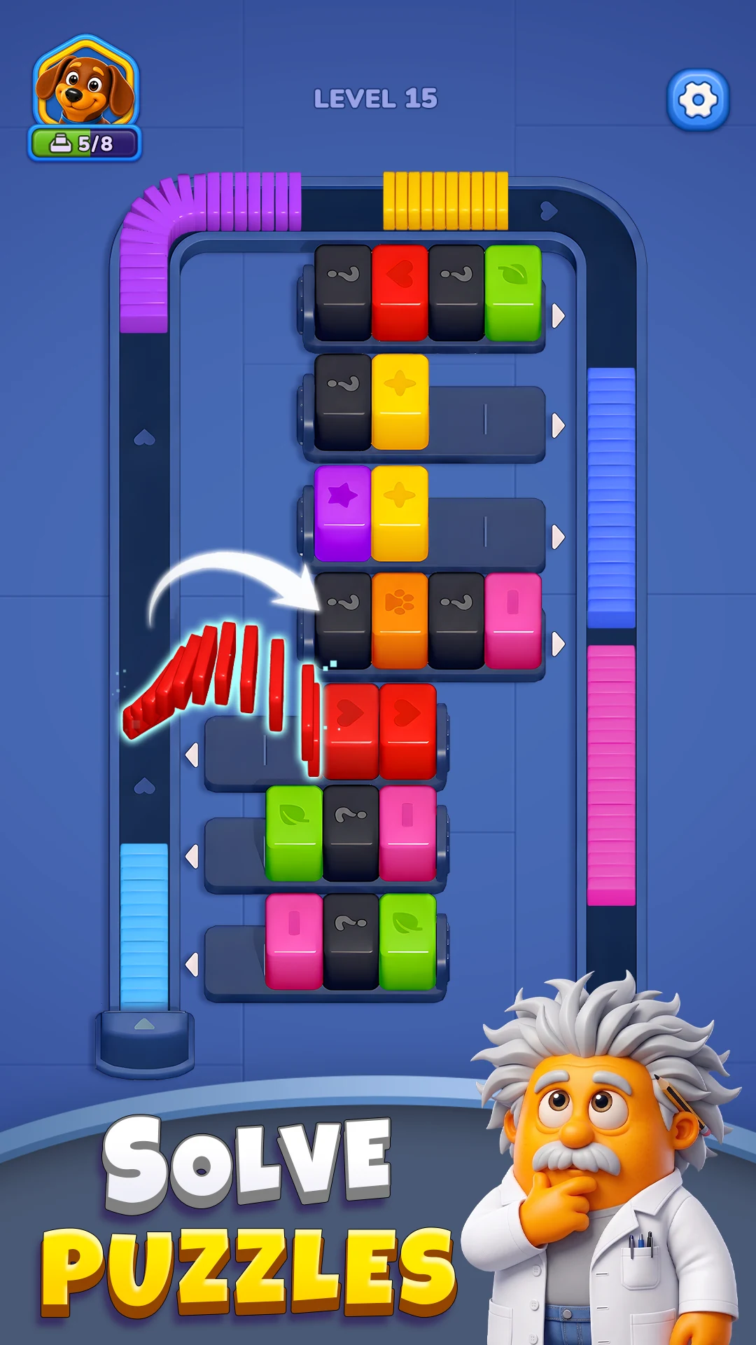 Loop Master™: Color Jam Sort screenshot